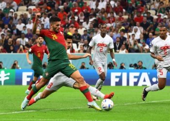 Ramos bags hat-trick as Portugal crush Swiss