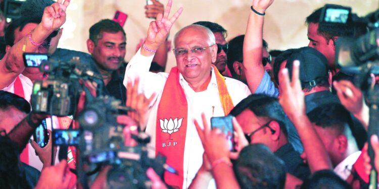 الحزب الحاكم بالهند يتجه لفوز ساحق في انتخابات المجلس التشريعي لولاية جوجارات