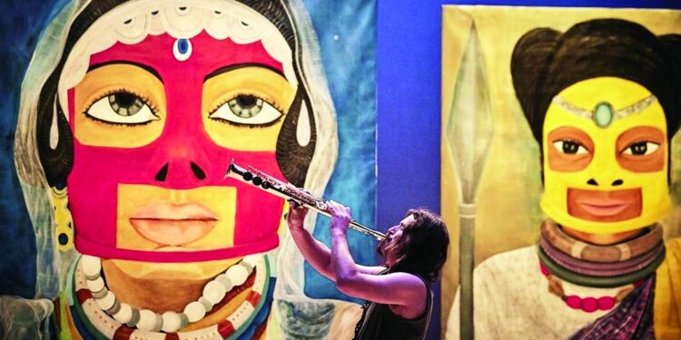 عرض مسرحية “بورترى ديزير” في فرنسا