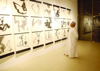 Calligraphy expo demonstrates Oman-Japan relations