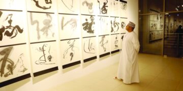 Calligraphy expo demonstrates Oman-Japan relations