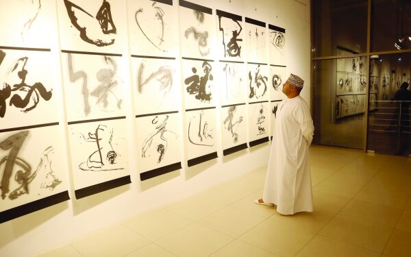 Calligraphy expo demonstrates Oman-Japan relations