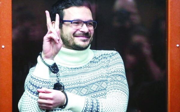 Russian opposition figure gets 8-1/2 years' jail