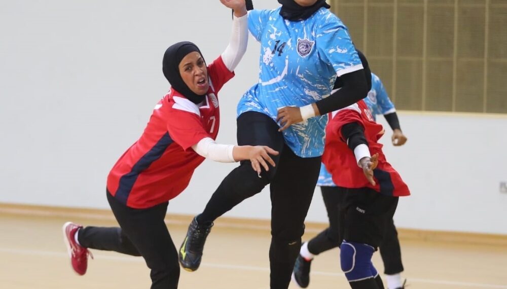 مستويات فنية متفاوتة في الدوري النسائي لليد