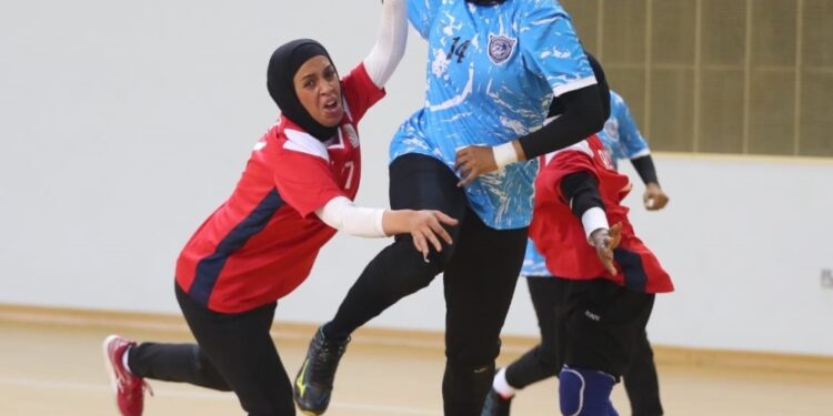 مستويات فنية متفاوتة في الدوري النسائي لليد