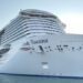 Italian Cruise Ship “Costa Toscana” anchors at Salalah Port
