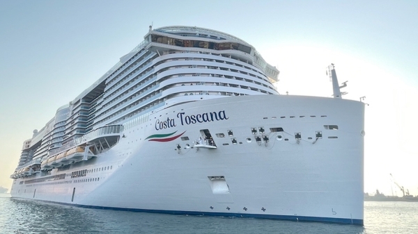 Italian Cruise Ship “Costa Toscana” anchors at Salalah Port 1 Italian Cruise Ship “Costa Toscana” anchors at Salalah Port