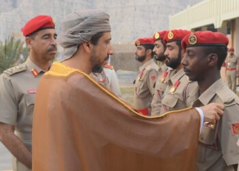 قيادة قطاع مسندم تحتفل بيوم قوات السلطان المسلحة