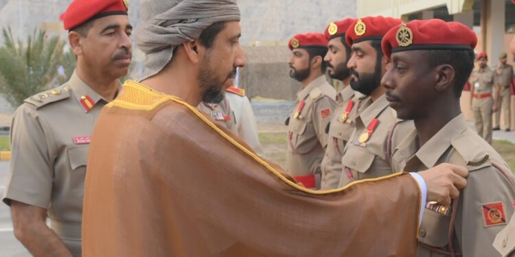 قيادة قطاع مسندم تحتفل بيوم قوات السلطان المسلحة