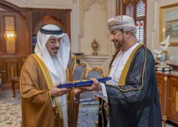 HM confers Al Nuoman Order on UAE Ambassador