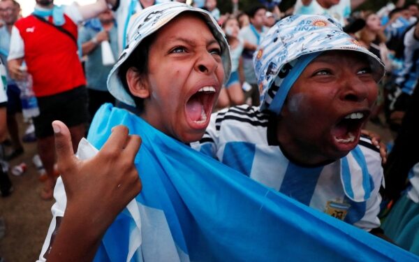 Argentina revel in 'home' support at World Cup