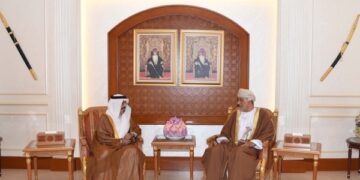 HH Sayyid Shihab receives UAE Ambassador