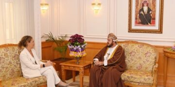 HH Sayyid Asaad bids farewell to Italian Ambassador