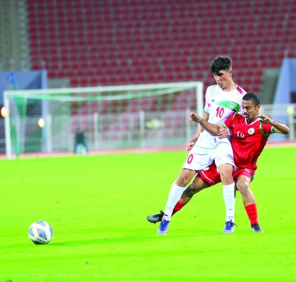 Oman U-20 team to take on Iran in friendly today