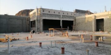 59 بالمائة نسبة الإنجاز في مشروع سوق الأسماك بولاية بهلا