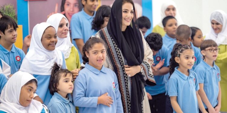 السيدة الجليلة تزور جمعية الأطفال ذوي الإعاقة وتطلع على الخدمات والبرامج المقدمة