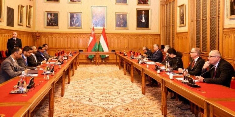 وزير الخارجية يلتقي بوزير الطاقة المجري