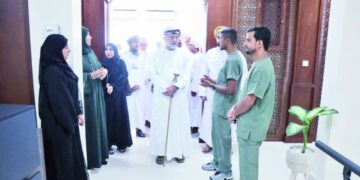 قسم للعلاج الطبيعي بمستشفى قريات