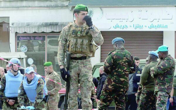 Irish UN peacekeeper killed in south Lebanon