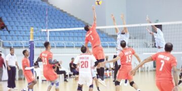 Oman Club lead first division volleyball league, Seeb second
