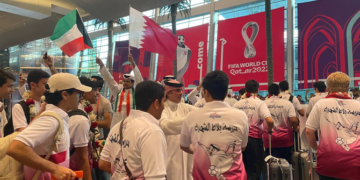 طلاب من مدرسة بلاط الشهداء الكويتية يصلون قطر بدعوة من سمو الشيخ تميم بن حمد آل ثاني أمير دولة قطر