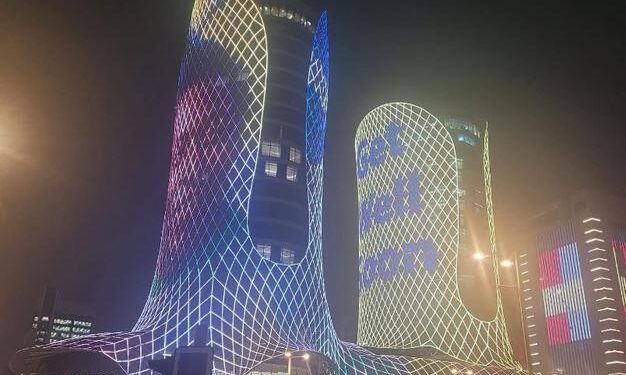 بيليه يطمئن جماهيره ويتوجه بالشكر إلى دولة قطر