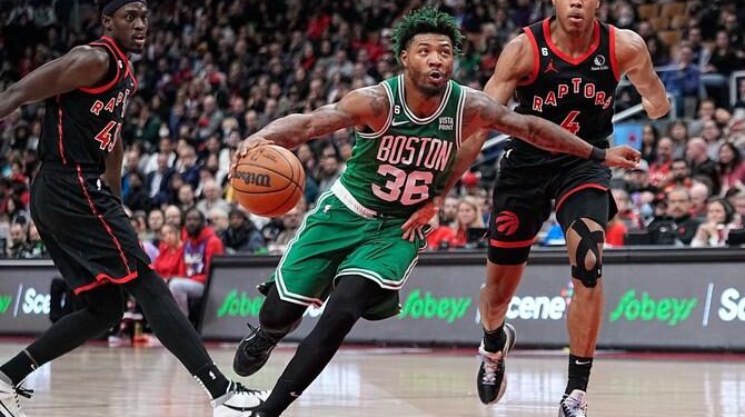 تايتوم يقود سلتيكس إلى الفوز في أرض رابتورز