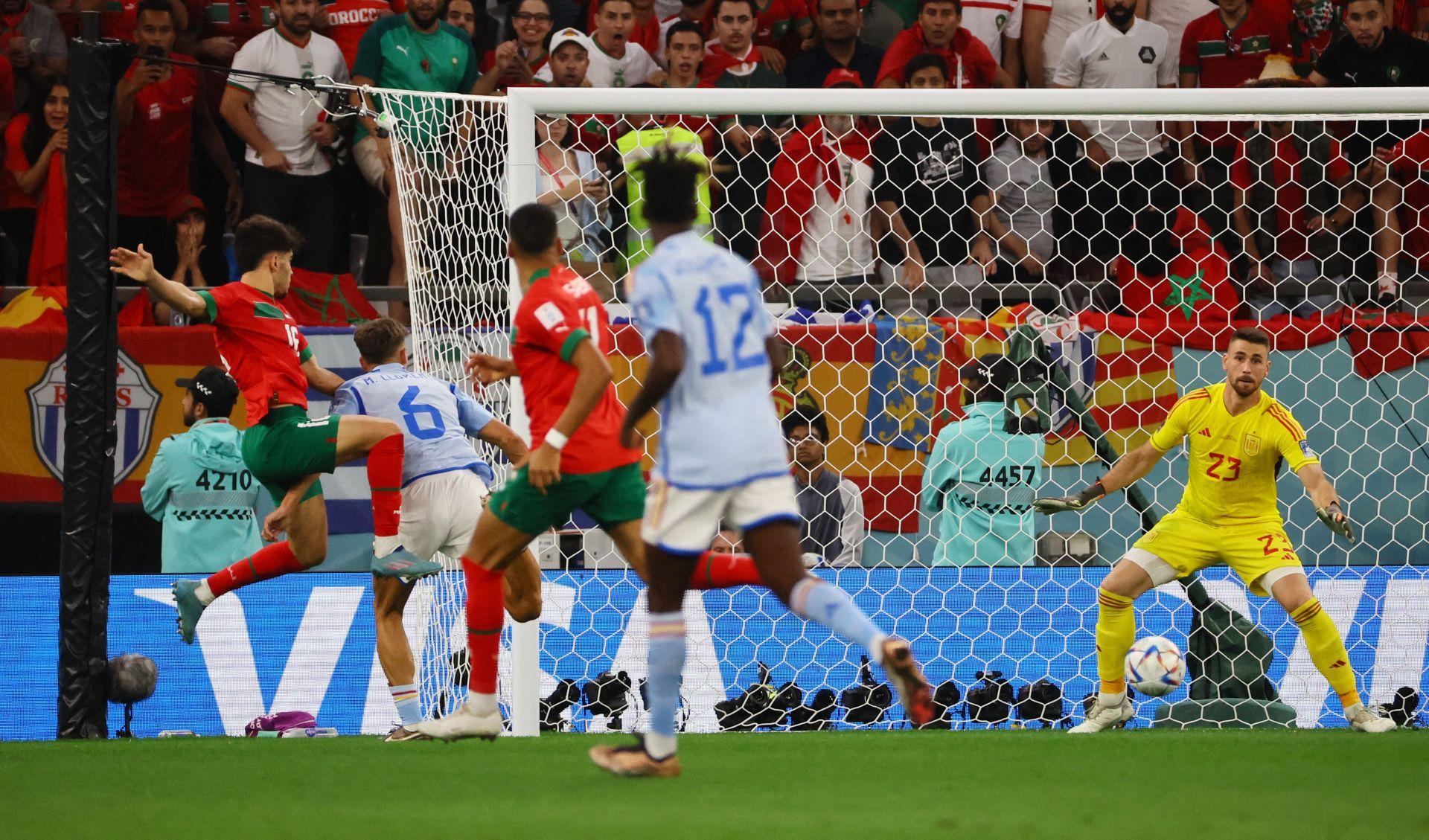 منتخب المغرب يسطر تأهلاً للتاريخ على حساب إسبانيا - ملخص مباراة المغرب وإسبانيا وركلات الترجيح 3 4538884 2022 12 06T164639Z 1521302053 UP1EIC61ALPDZ RTRMADP 3 SOCCER WORLDCUP MAR ESP REPORT