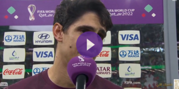 ياسين بونو يهدي التأهل التاريخي للشعب المغربي