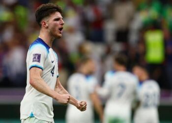 رايس يغيب عن تدريبات إنكلترا قبل مواجهة فرنسا بثلاثة أيام