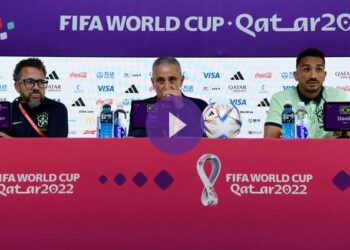 وقائع المؤتمر الصحفي للمنتخب البرازيلي قبل مواجهة كرواتيا