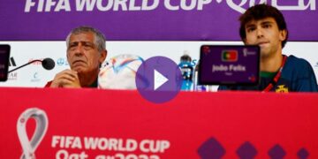 وقائع المؤتمر الصحفي للمنتخب البرتغالي قبل مواجهة المغرب
