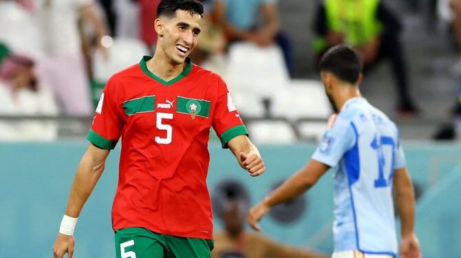 نايف أكرد يغيب عن الحصة التدريبية الأخيرة للمغرب قبل مواجهة فرنسا