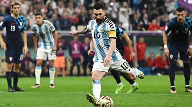 أرقام من مواجهة الأرجنتين وكرواتيا