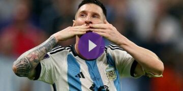 ميسي يعبّر عن سعادته العارمة بالتأهل إلى النهائي