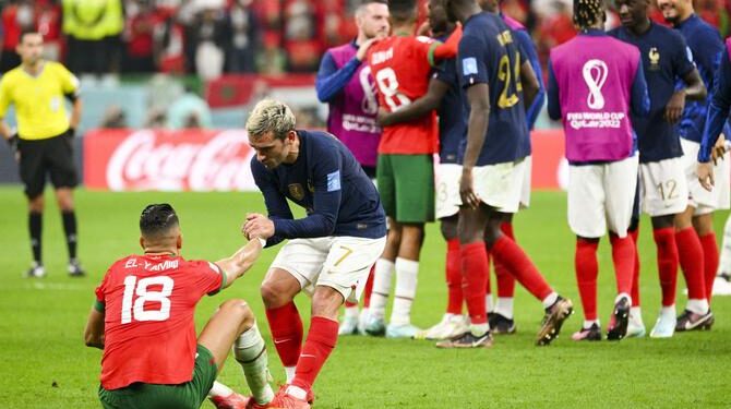 غريزمان: “المنتخب المغربي أبهرني”