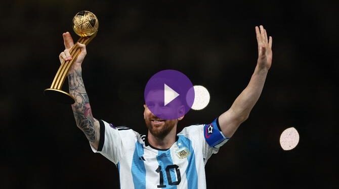 الأسطورة ميسي أفضل لاعب في كأس العالم FIFA قطر 2022™
