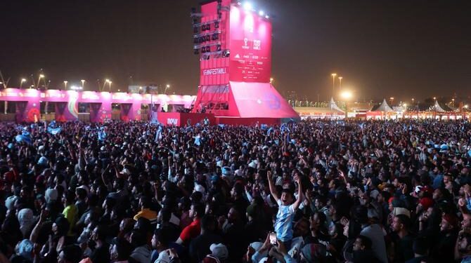 أكثر من مليون زائر لقطر و3.4 مليون متفرج خلال كأس العالم FIFA قطر 2022™