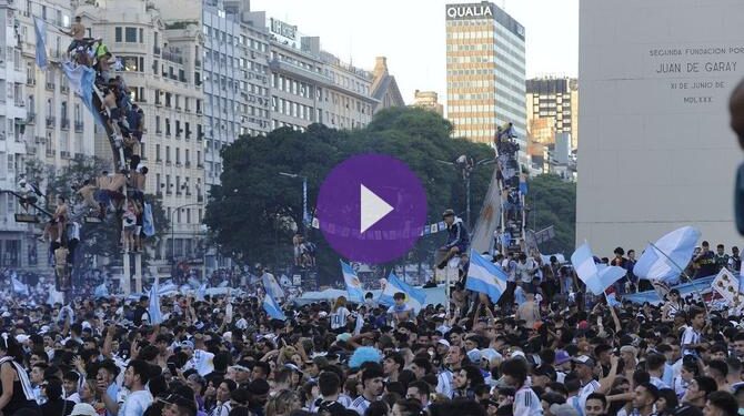 الأرجنتين تحتفل وتترقب وصول أبطال العالم