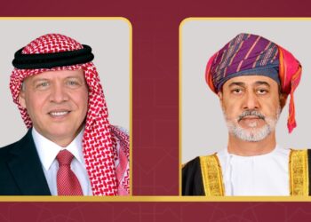 جلالة السلطان المعظم يجري اتصالا هاتفيا بأخيه ملك الأردن