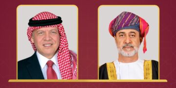 جلالة السلطان المعظم يجري اتصالا هاتفيا بأخيه ملك الأردن