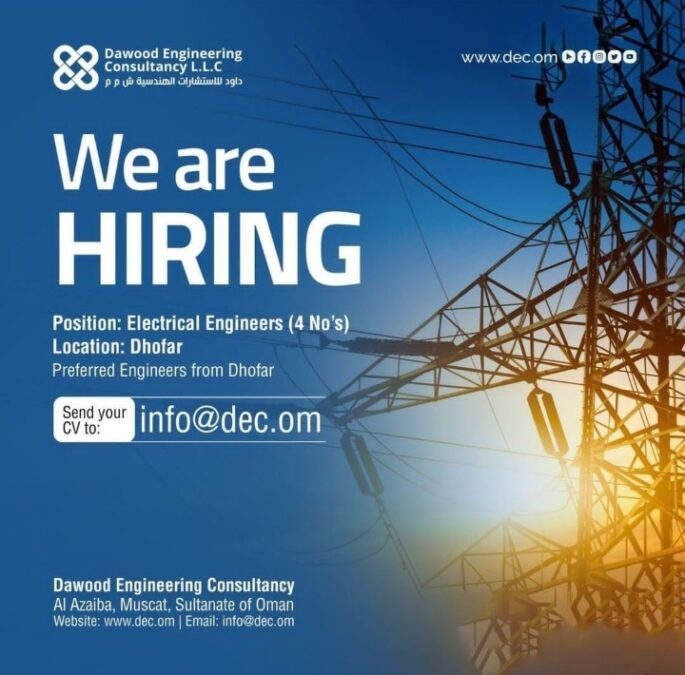 شركة داود للاستشارات الهندسية تعلن وظيفة شاغرة 2 IMG ٢٠٢٢١٢٢٨ ٠٦٥٧١٧
