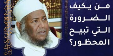 من يكيف الضرورة التي تبيح المحظور؟ ومن يبينها للناس؟