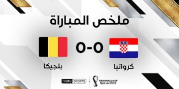 كرواتيا تفرض التعادل السلبي على بلجيكا وتبلغ ثمن النهائي