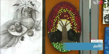 300 لوحة فنية في معرض للفنون التشكيلية بجامعة التقنية والعلوم التطبيقية بولاية شناص