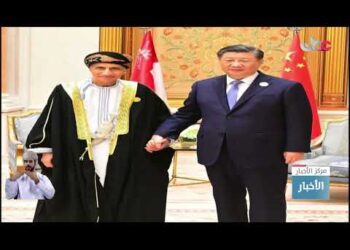تحيات جلالة السلطان المعظم للرئيس الصيني ينقلها سمو السيد فهد بن محمود خلال لقائه فخامته في الرياض