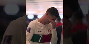 😢 كريستيانــــو رونــــالدو يــــودع كــــأس العالم بــالدمــوع