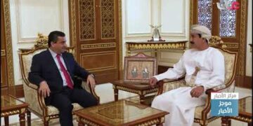 معالي الفريق أول وزير المكتب السلطاني يستقبل السفير السوري ويبحثان عددا من مجالات التعاون المشتركة.