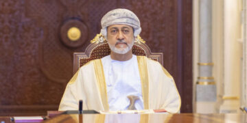 جلالة السلطان يتسلم رسالة خطية من الرئيس الإيراني