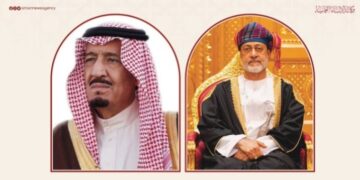 جلالة السلطان المعظم يهنئ الملك سلمان